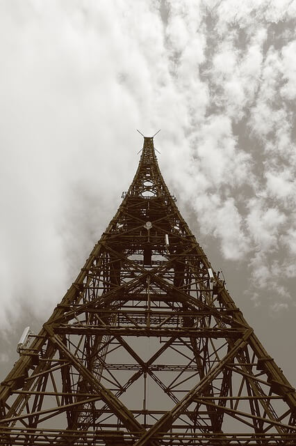 zabytkowa wieża radiostacji gliwice